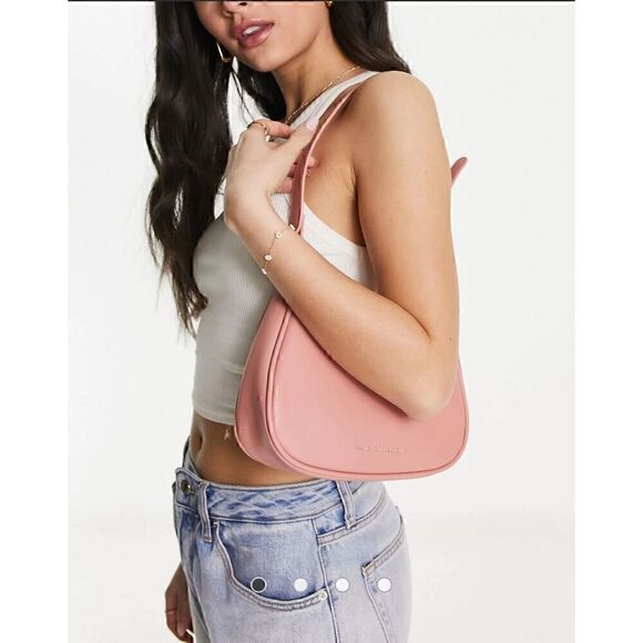 Alexis Bendel Women's Vegan Leather Handbag W Removable Scarf - Picture 3 of 6